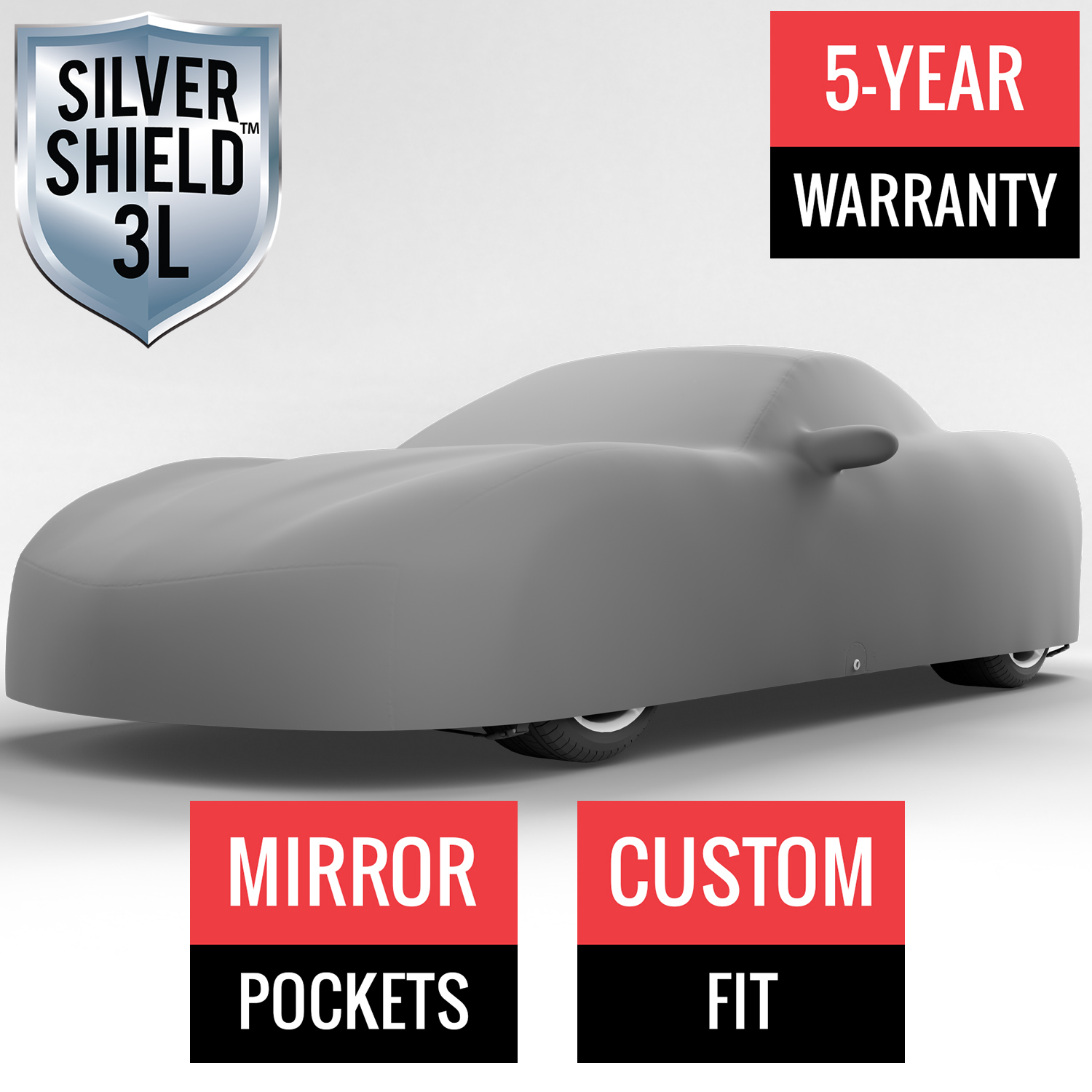 Silver Shield 3L - Car Cover for Chevrolet Corvette Z06 2007 Convertible 2-Door