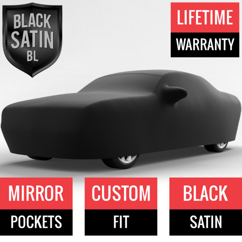 Black Satin BL - Black Car Cover for Dodge Challenger 2011 Coupe 2-Door