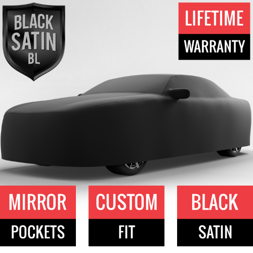 Black Satin BL - Black Car Cover for Dodge Charger 2019 Sedan 4-Door