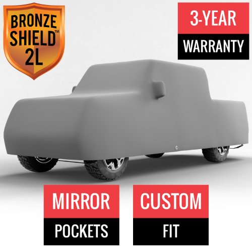 Bronze Shield 2L - Car Cover for Jeep Gladiator 2021 Crew Cab Pickup 5.0 Feet Bed