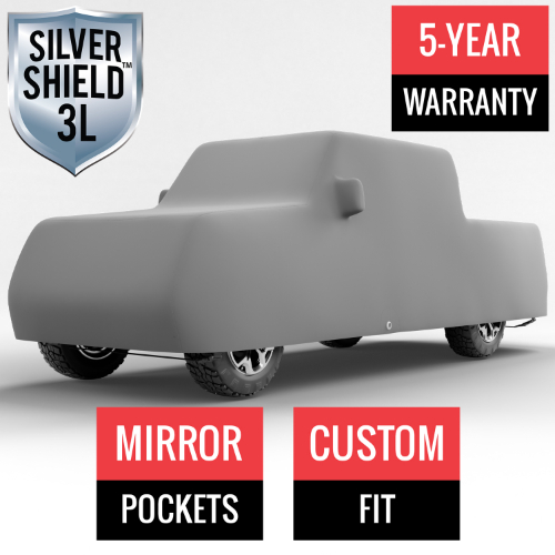 Silver Shield 3L - Car Cover for Jeep Gladiator 2021 Crew Cab Pickup 5.0 Feet Bed