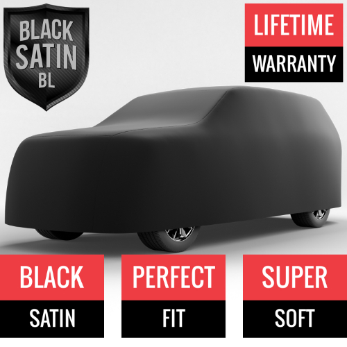 Black Satin BL - Black Car Cover for Mercedes-Benz GL500 2012 SUV 4-Door