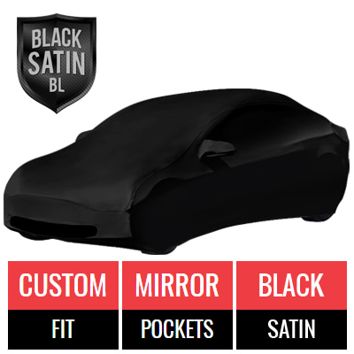 Black Satin BL - Black Car Cover for Tesla Model 3 2025 Sedan 4-Door