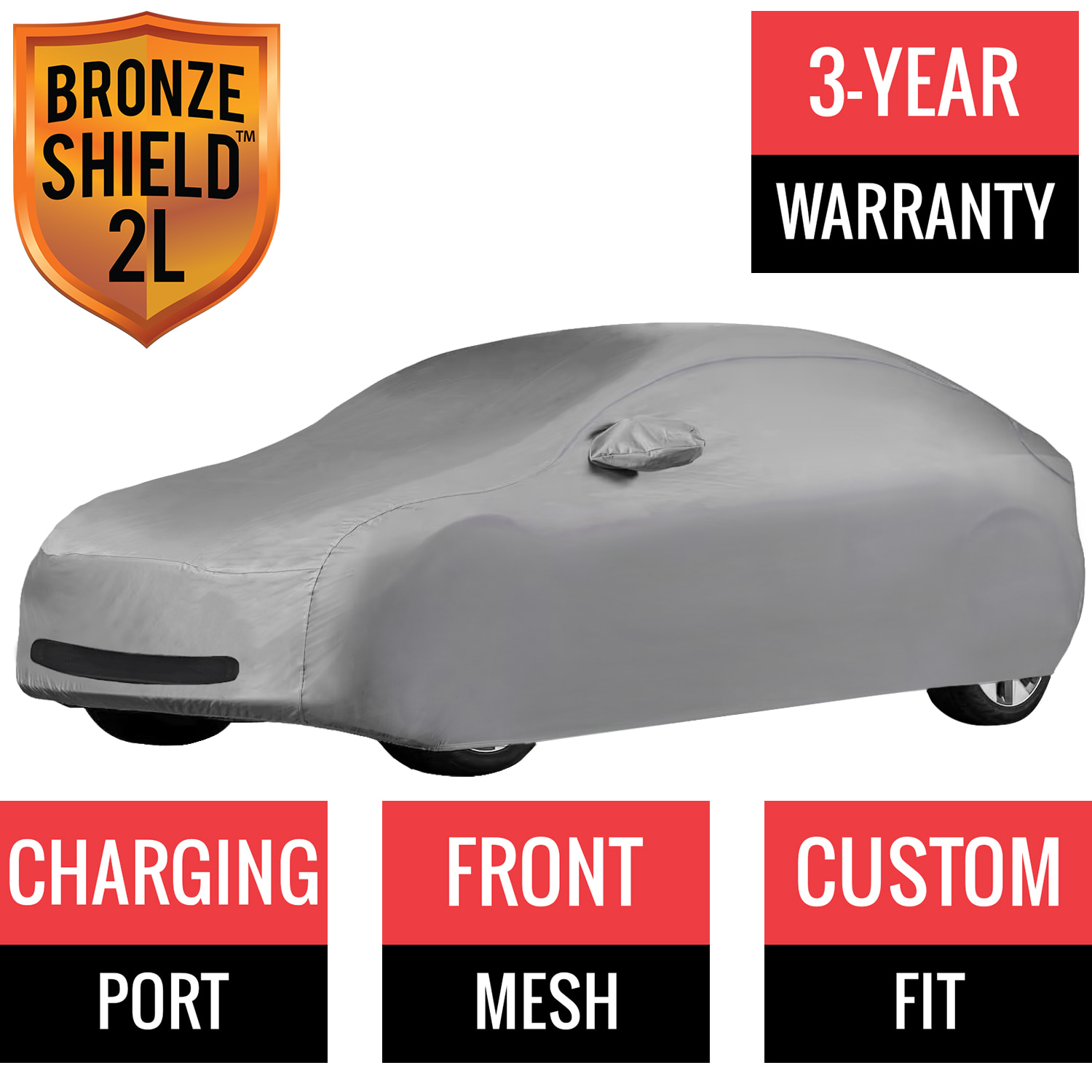 Bronze Shield 2L - Car Cover for Tesla Model Y 2024 SUV 4-Door