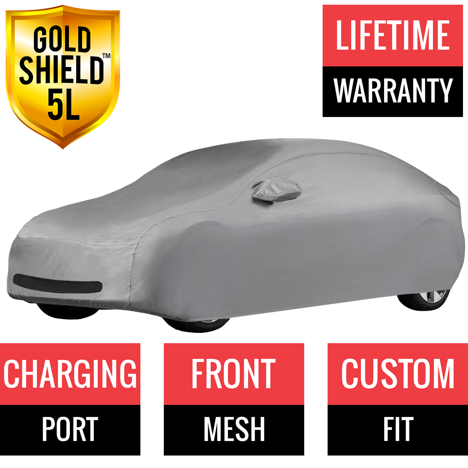 Gold Shield 5L - Car Cover for Tesla Model Y 2023 SUV 4-Door