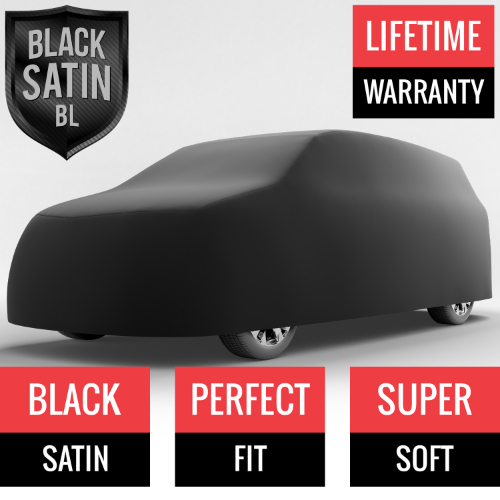 Black Satin BL - Black Car Cover for Nissan Quest 2009 Van